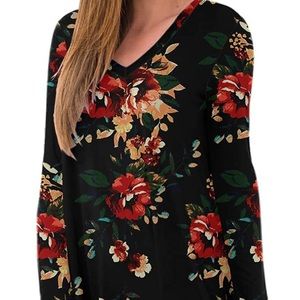 Fall colored Tunic top. Women’s, 2XL long sleeved. Light material